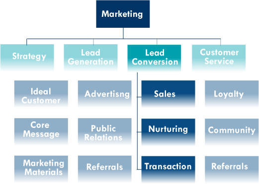 Marketing Organization Chart Lead Conversion