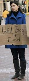 Will Blog for Food
