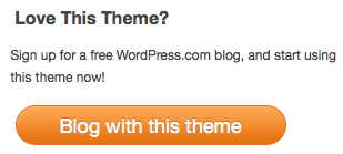 WordPress Blog Button
