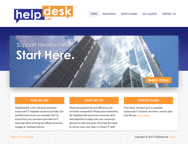 HelpDesk-Website