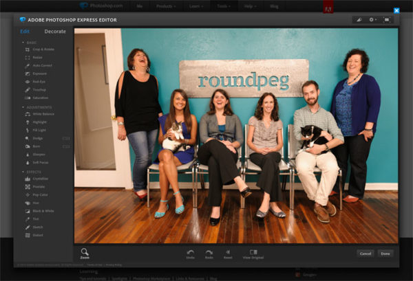 adobe photoshop express editor mac