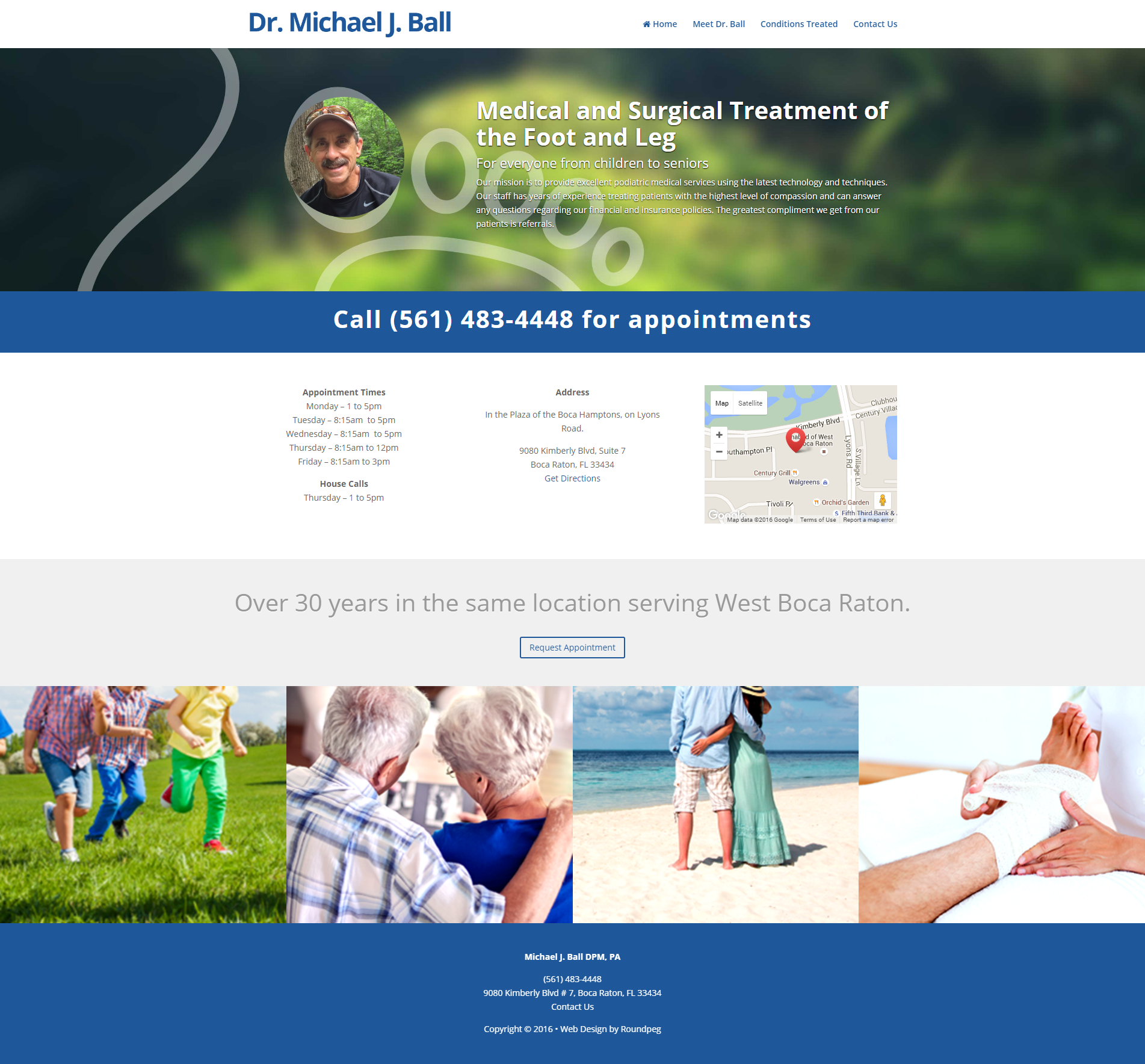 Dr. Michael Ball Surgical Treatment of the Foot and Leg