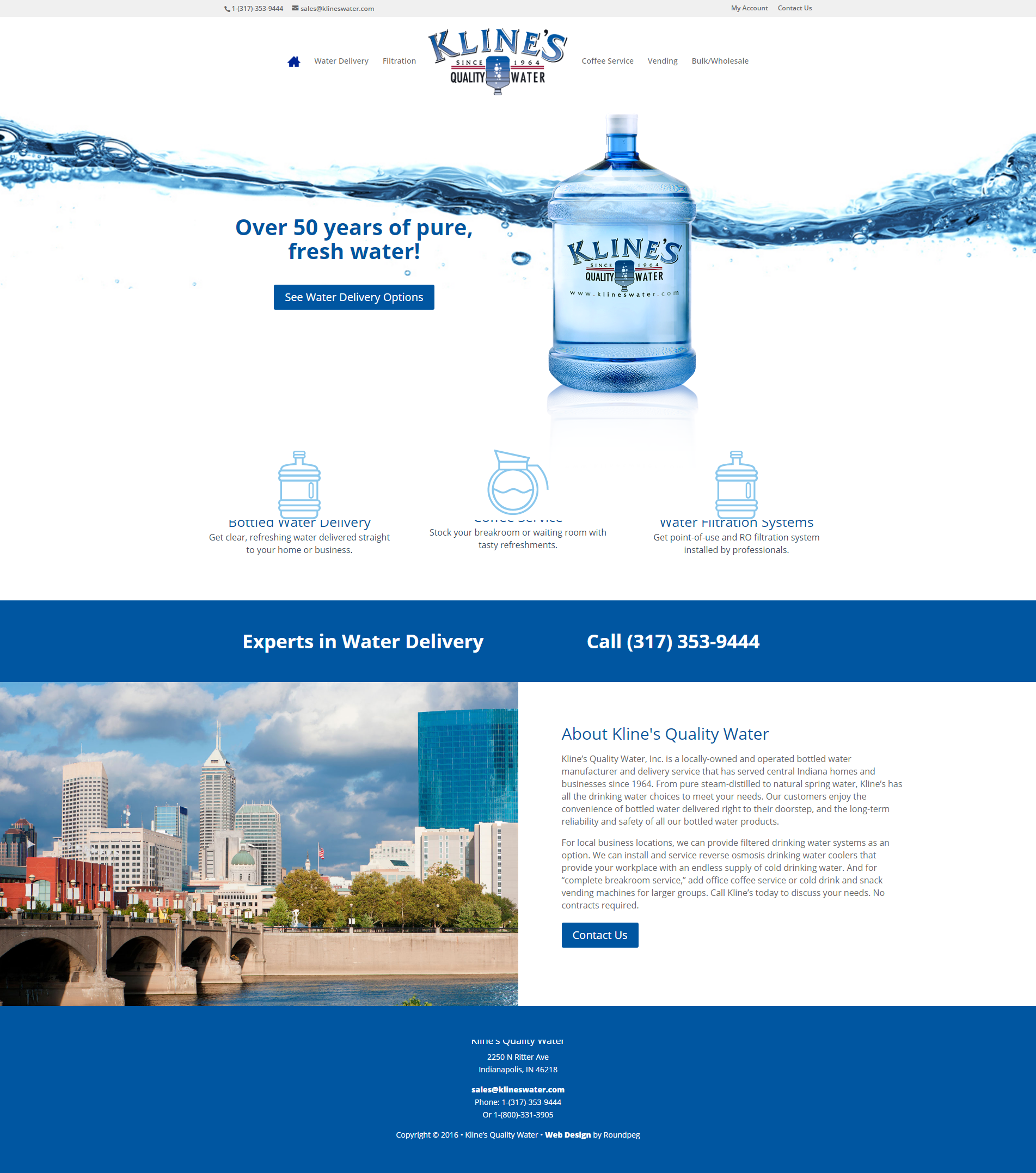 Kline s Quality Water Water Delivery Filtration Indianapolis