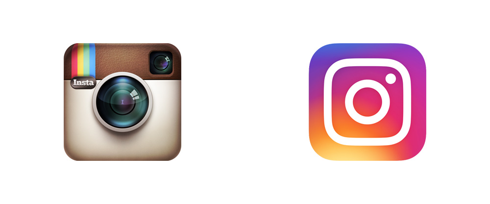 instagram 2016 icon before after