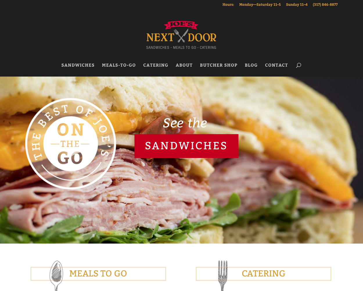 Six Tasty Catering Web Design Examples  Roundpeg Indianapolis