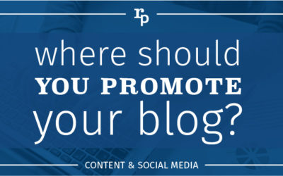 Where Should You Promote Your Blogs?