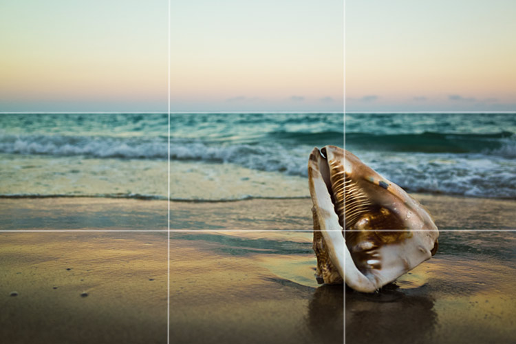 Taking Great Social Media Photos - use the Rule of Thirds