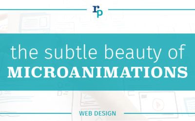 Subtle Beauty of Microanimations in Web Design