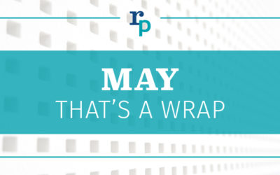 That’s a Wrap for May