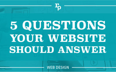 Five Questions Your Website Should Answer