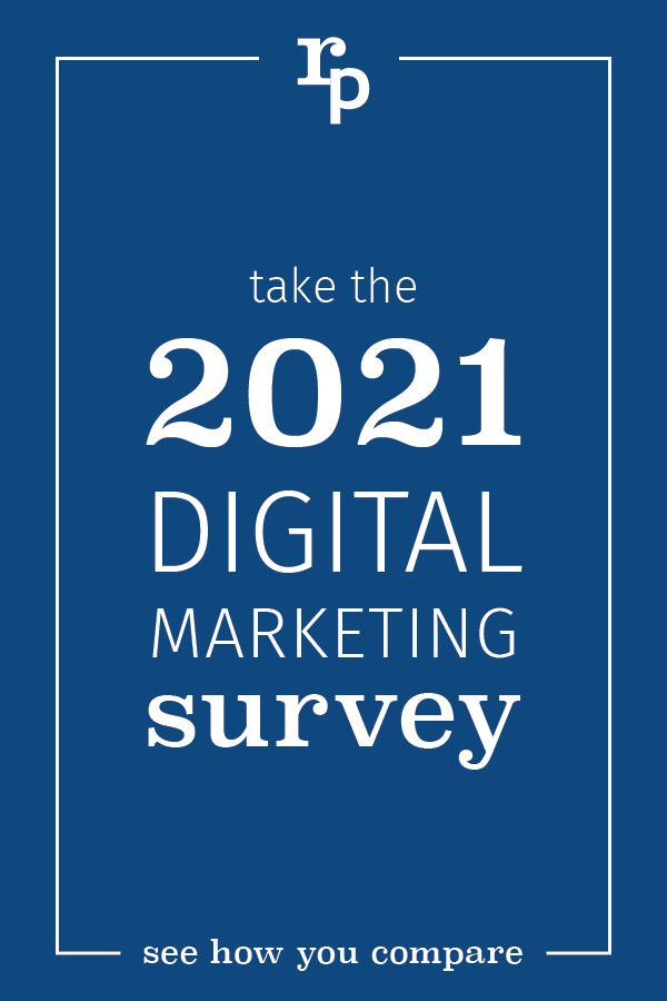 2021 digital mktg Survey graphics blue pin
