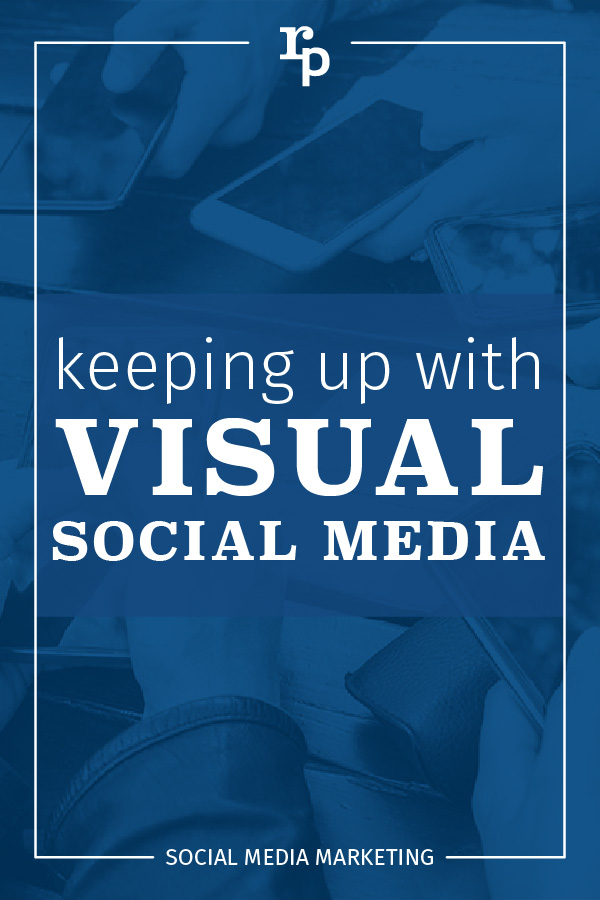keeping up with visual social media social1 pin blue