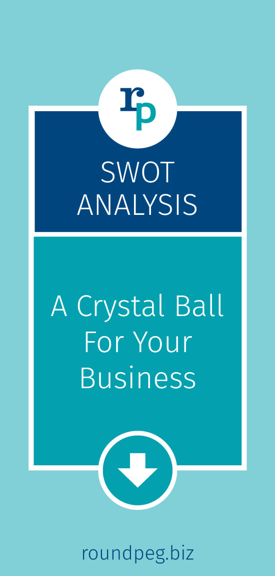 SWOT analysis downloadable worksheet from Roundpeg