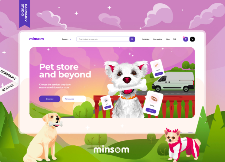 pet store featured image with minimalism principles