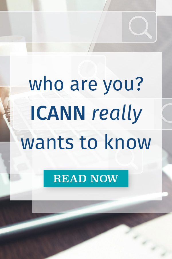 domains and ICANN pin