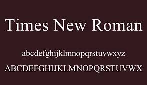 times new roman a hated typeface