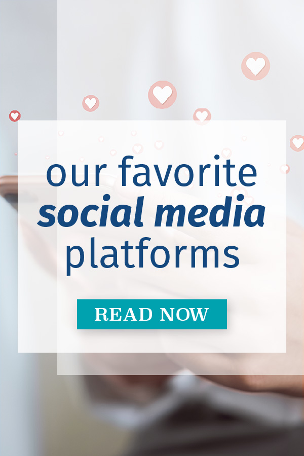 favorite social media platforms pin